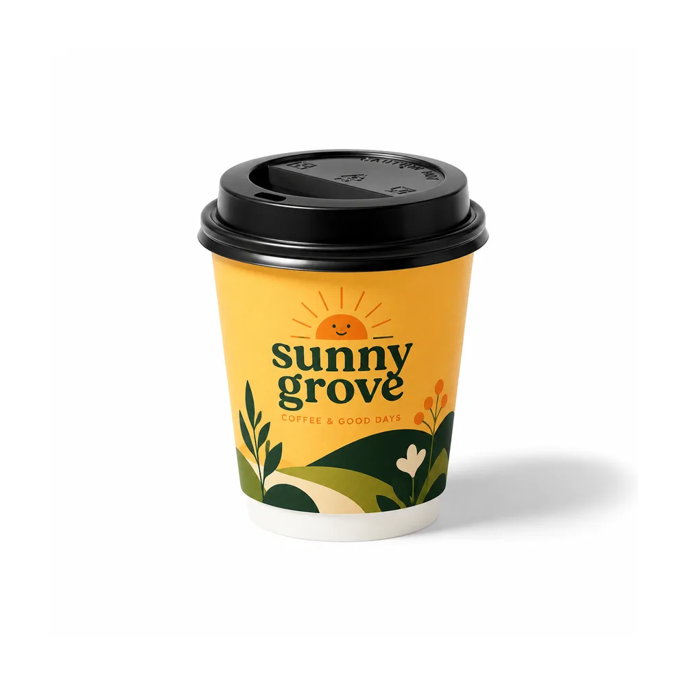 Custom packaging: Custom Double Wall Paper Cups