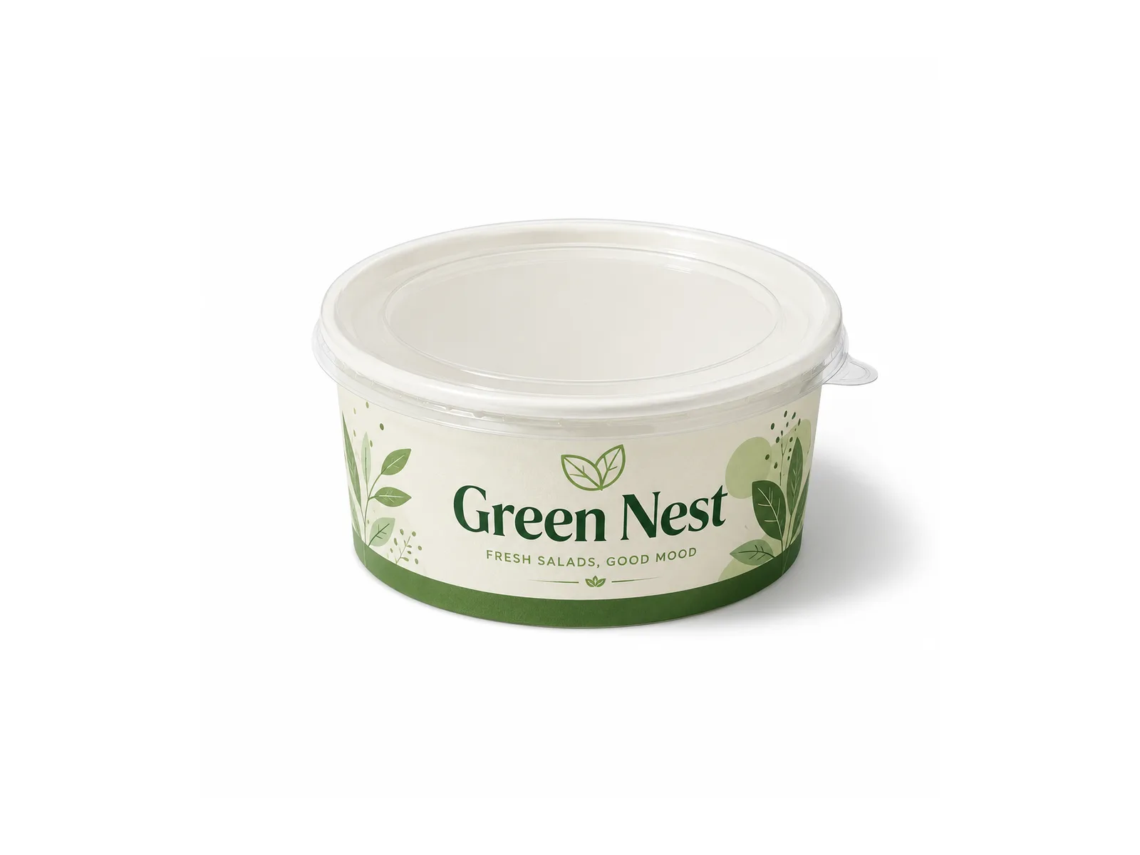 Custom packaging: Custom Paper Salad Bowls